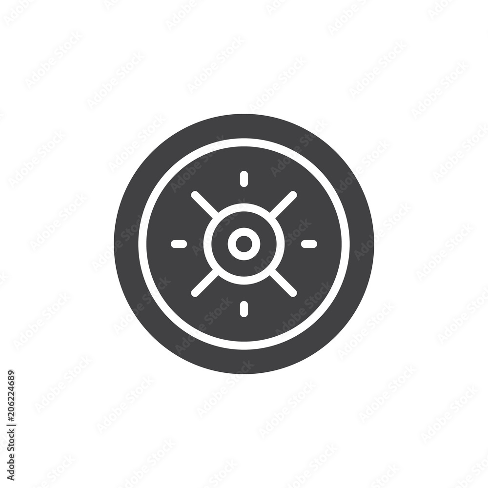 Obraz premium Barbell Weight vector icon. filled flat sign for mobile concept and web design. Weight lifting simple solid icon. Symbol, logo illustration. Pixel perfect vector graphics