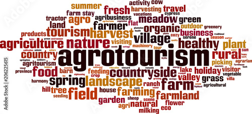 Agrotourism  word cloud