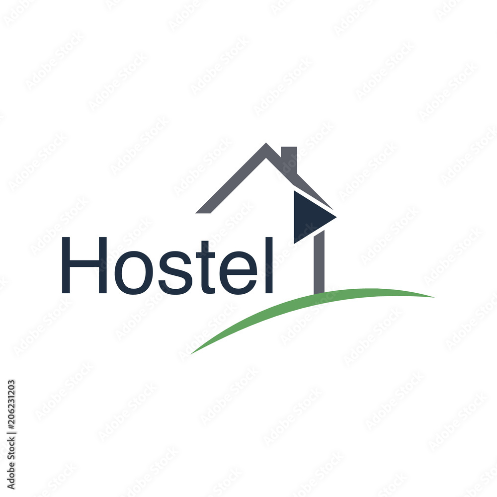 Doodle vector illustration of man with backpack and map in hands who is looking for hostel. Concept of low-cost budget traveling and hostel accommodation for web banners, hero images Doodle vector illustration of man with backpack and map in hands who is looking for hostel. Concept of low-cost budget traveling and hostel accommodation for web banners, hero images