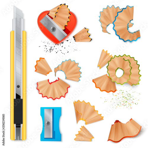 Knife For Pencils Sharpening And Shavings