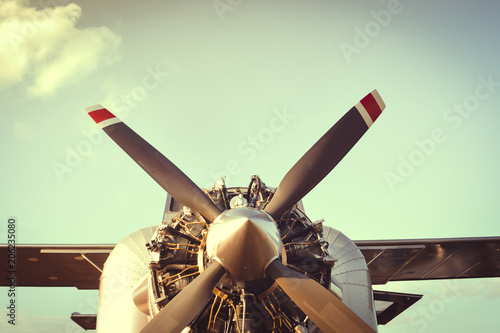Airplane engine and Propeller