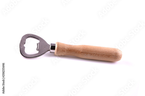 Bottle opener isolated on white background