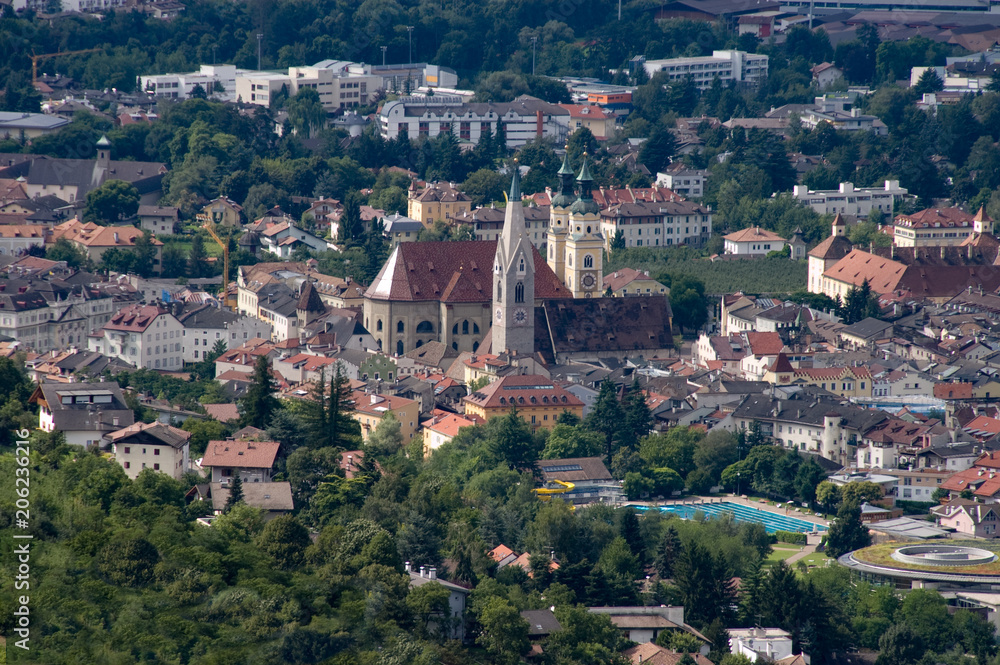Blick auf Brixen mit dem Dom