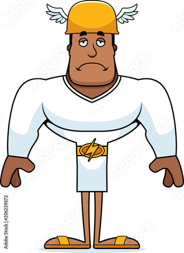 Cartoon Sad Hermes