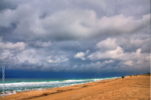 Tropical storm over Australia