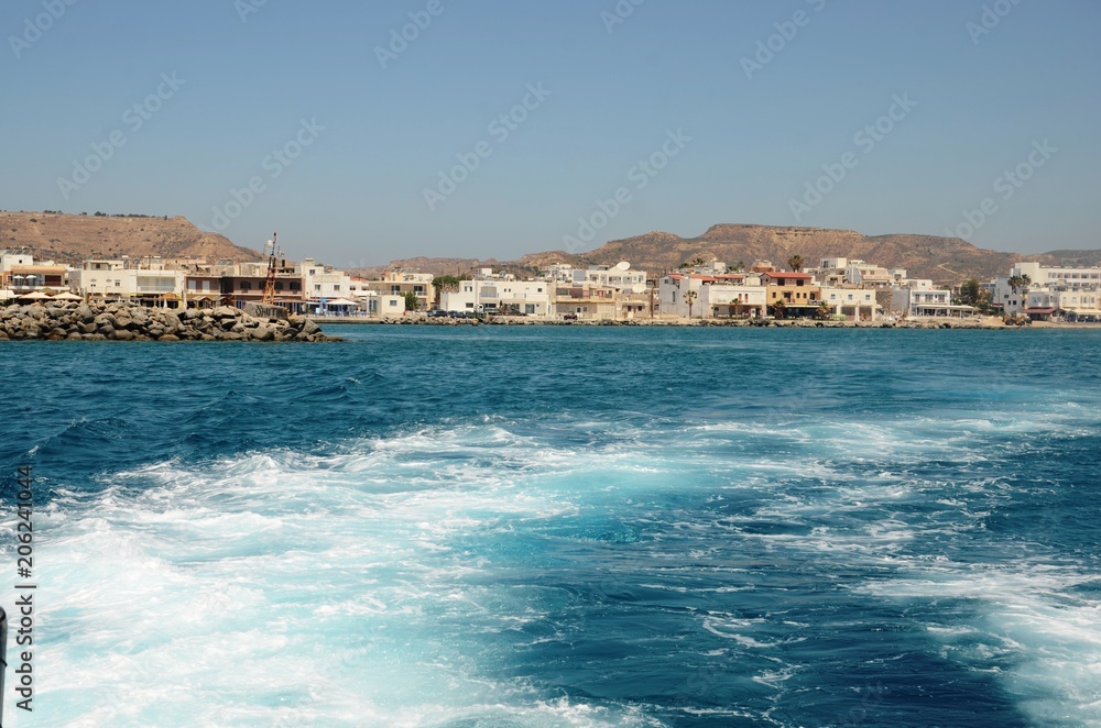 Ferry de Kardamena à Nisyros (Dodécanèse- Grèce)

