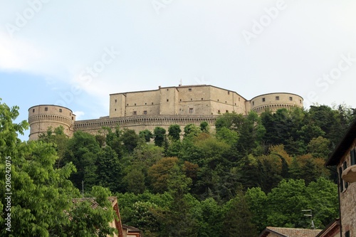 Die Festung von San Leo, Provinz Rimini, Italien.