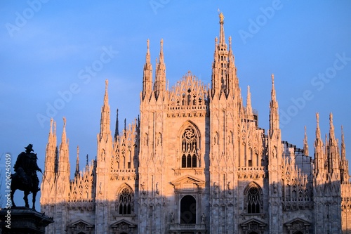 Milano,Duomo,cattedrale,gotico,facciata