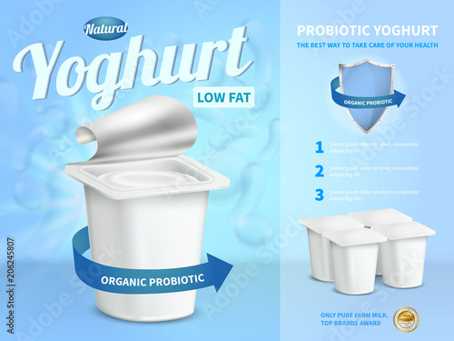 Yoghurt Advertising Composition
