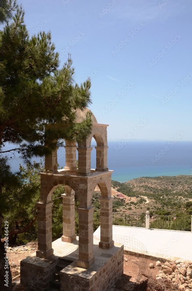 Obraz premium Hauteurs de Kefalos (Kos-Grèce) 