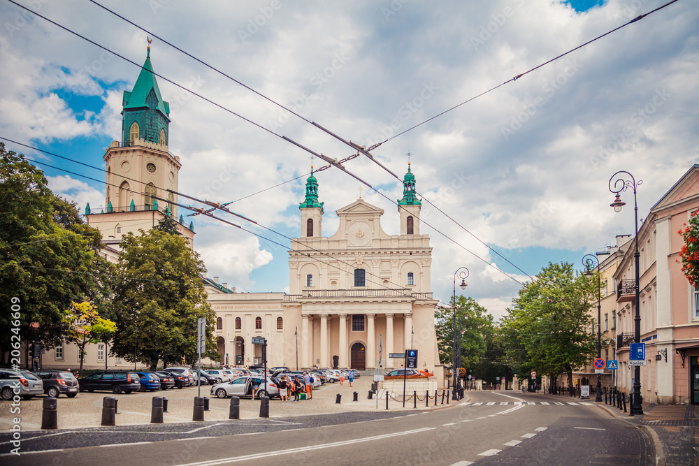 Archcathedral in Lublin, Poland