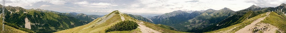 Poland Mountain Panorama