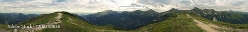 Poland Mountain Panorama