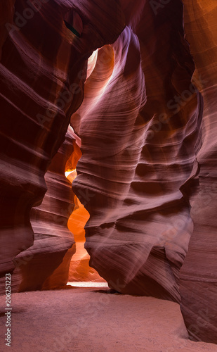 Upper Antelope Canyon in the Navajo Reservation.