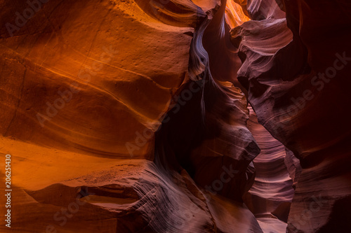 Upper Antelope Canyon in the Navajo Reservation.