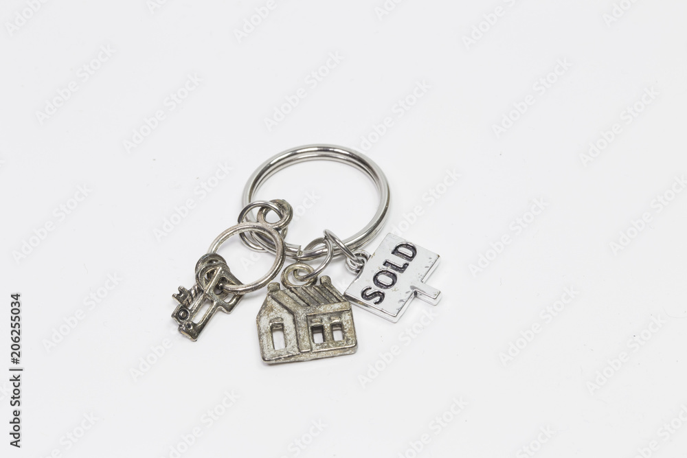 antique old key on white background antique old key on white background