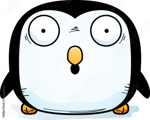 Surprised Little Penguin