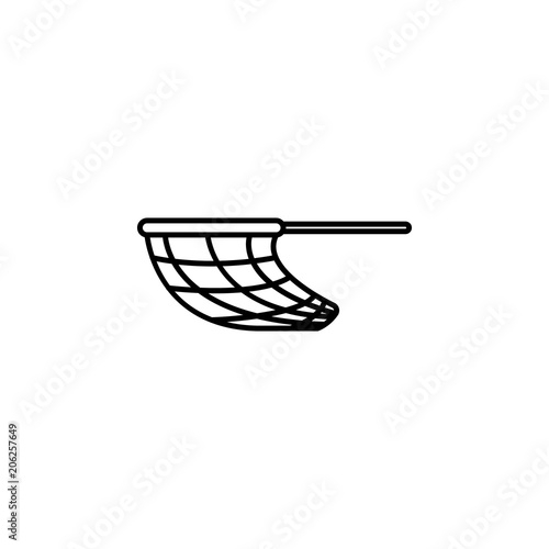 nettle line icon. Element of camping icon for mobile concept and web apps. Thin line nettle icon can be used for web and mobile