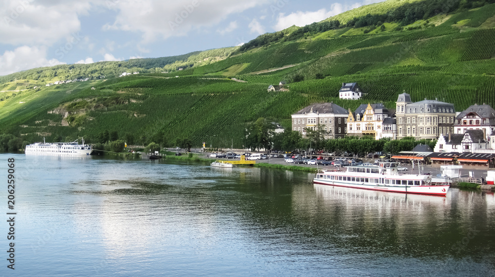 Fototapeta premium Ships in dock