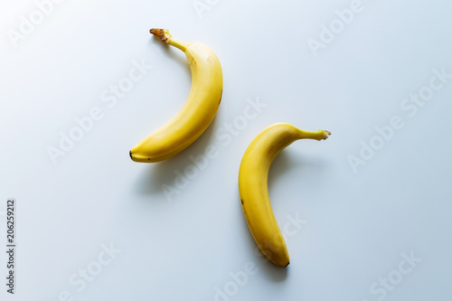 bananas two fruit yellow summer