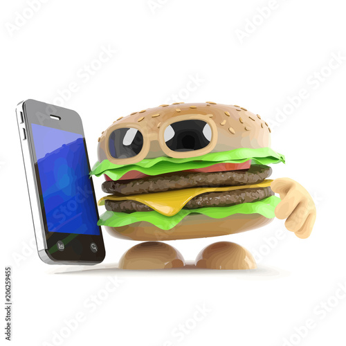 3d Beefburger has a new smartphone