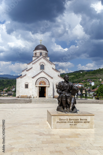 Monument to Petar II Petrovich Njegosh 2 photo