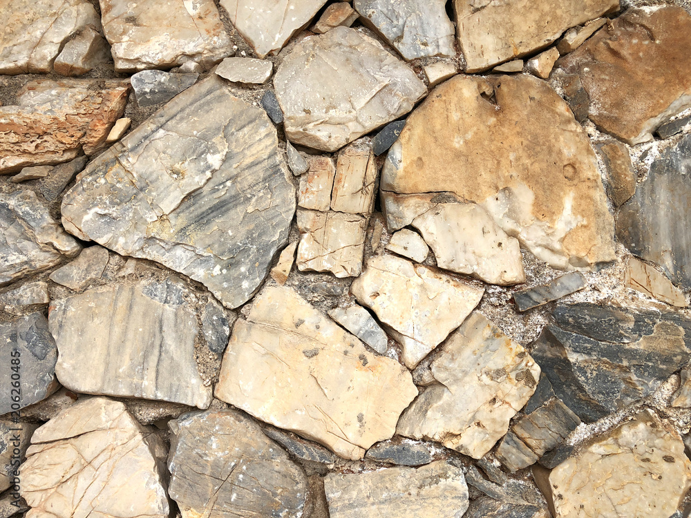 Fototapeta premium Stone wall for texture background or abstract photo