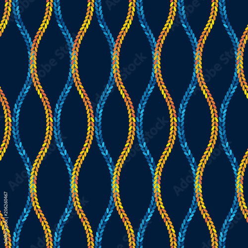 Seamless pattern of yarn. K...