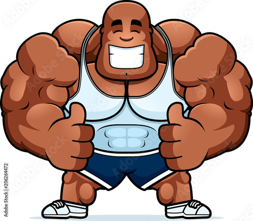 Cartoon Trainer Thumbs Up