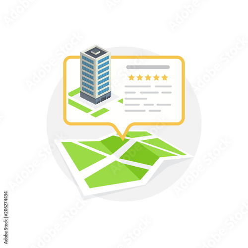 Location Icon. Locating Your Business.