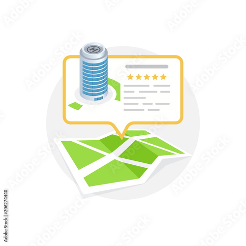 Location Icon. Locating Your Business.