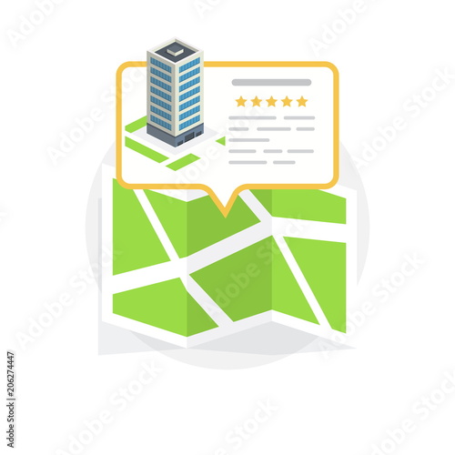 Location Icon. Locating Your Business.