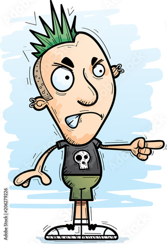 Angry Cartoon Punk