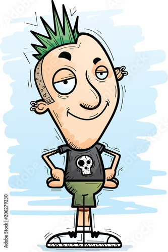 Confident Cartoon Punk