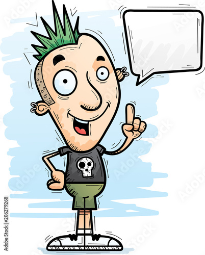 Cartoon Punk Talking
