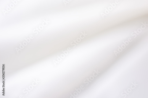 white soft fabric texture background © piggu