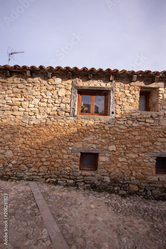 Old town Calatanazor in Soria Spain