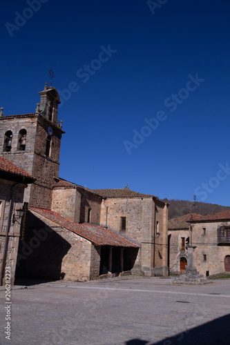 Obraz na płótnie Village of Molinos de Duero in Soria Spain w salonie