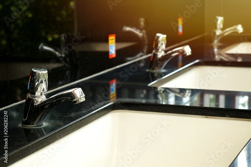 Faucets and modern sinks