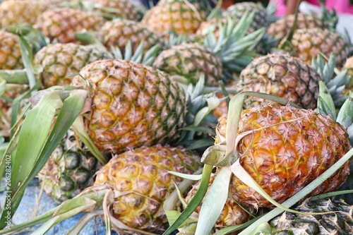 pineapple on street food