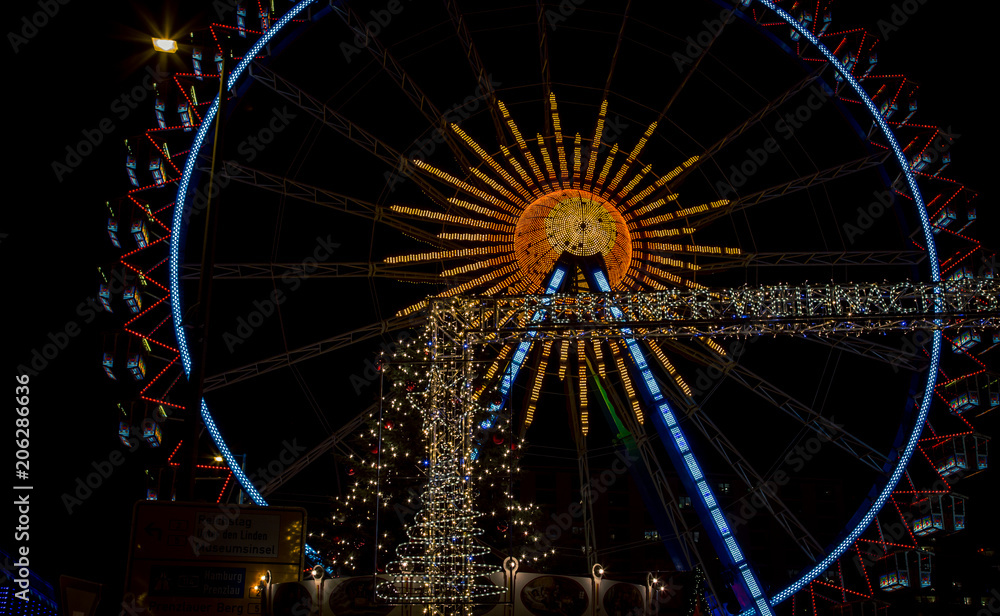 ferris wheel christmas market berlin
