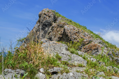 rock top, stone blocks, cut stone, megalith © леонид сидоров