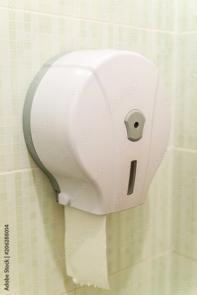 Toilet paper box dispenser