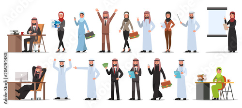 set of businessman character poses no 10