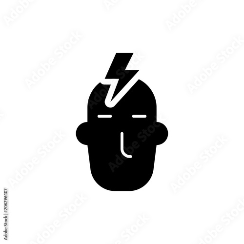 brainstorm icon vector illustration