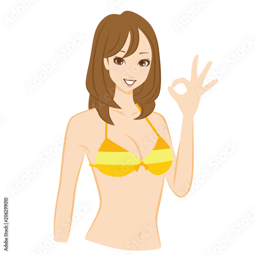 水着　女性