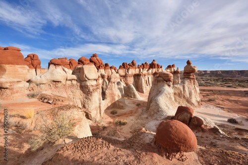 фотографія Blue Canyon, section of Moenkopi Wash in northeast Arizona