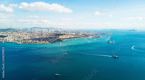 Aerial view of Istanbul