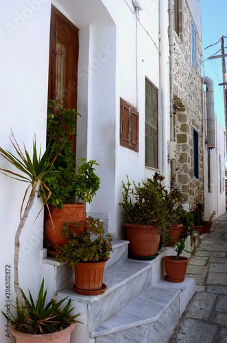 Fototapeta Naklejka Na Ścianę i Meble -  Île de Nisyros : Ville de Mandraki (Dodécanèse- Grèce)
