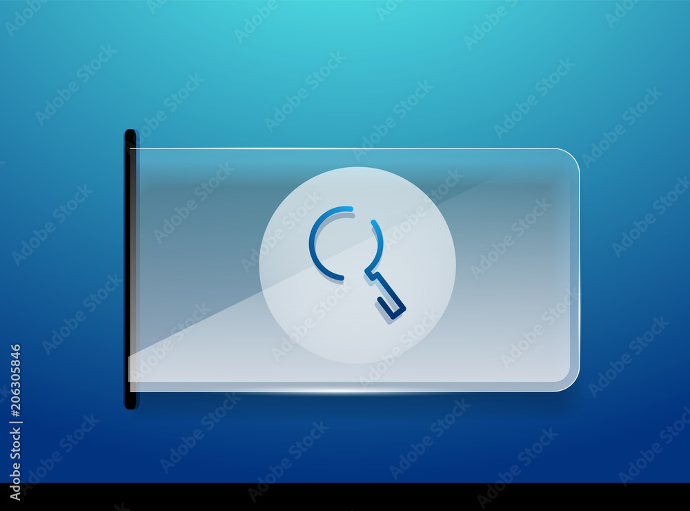 Search magnifyier web button, magnify icon. Modern magnifying glass sign, web site design or mobile app Search magnifyier web button, magnify icon. Modern magnifying glass sign, web site design or mobile app